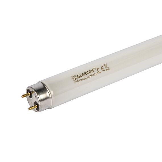 Лампочка ультрафиолетовая запасная 10W GLEECON ORIGINAL F10T8 BL безосколочная – фото 1